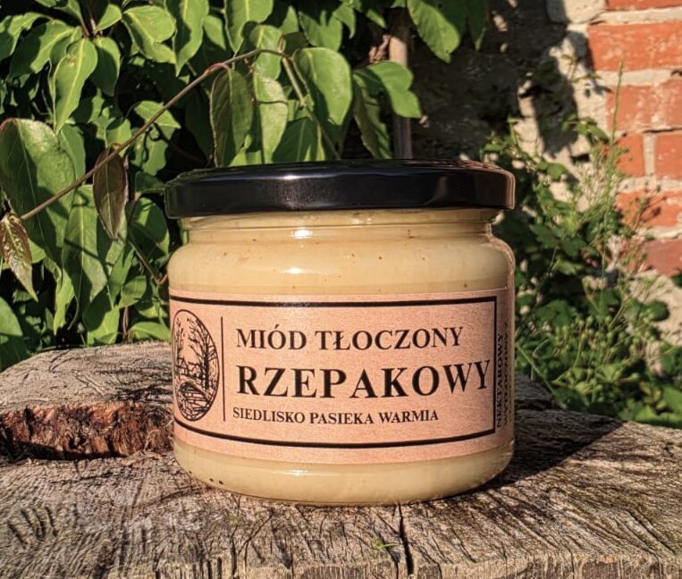 Miód Rzepakowy TŁOCZONY 2026/ 400 g