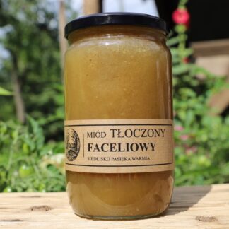Miód Faceliowy TŁOCZONY 980 g