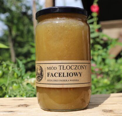 Miód Faceliowy TŁOCZONY 980 g