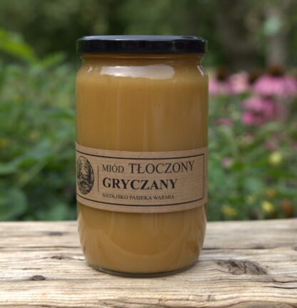 Miód Gryczany TŁOCZONY 980 g
