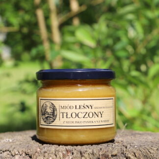 Miód Leśny TŁOCZONY 400 g