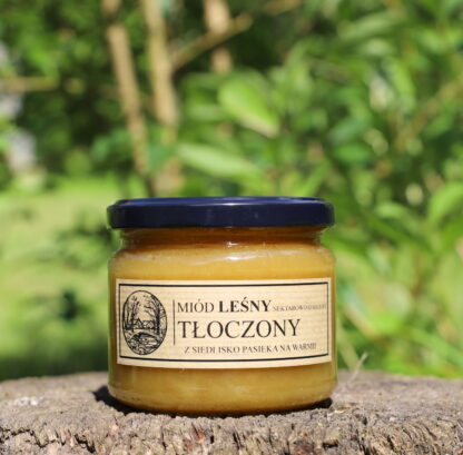 Miód Leśny TŁOCZONY 400 g
